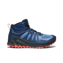 Imperméable À L'eau|Bottes*KEEN Zionic Waterproof Hiking Boot Pour Homme  |  Coronet Blue/Poppy Red CoronetBlue/PoppyRed